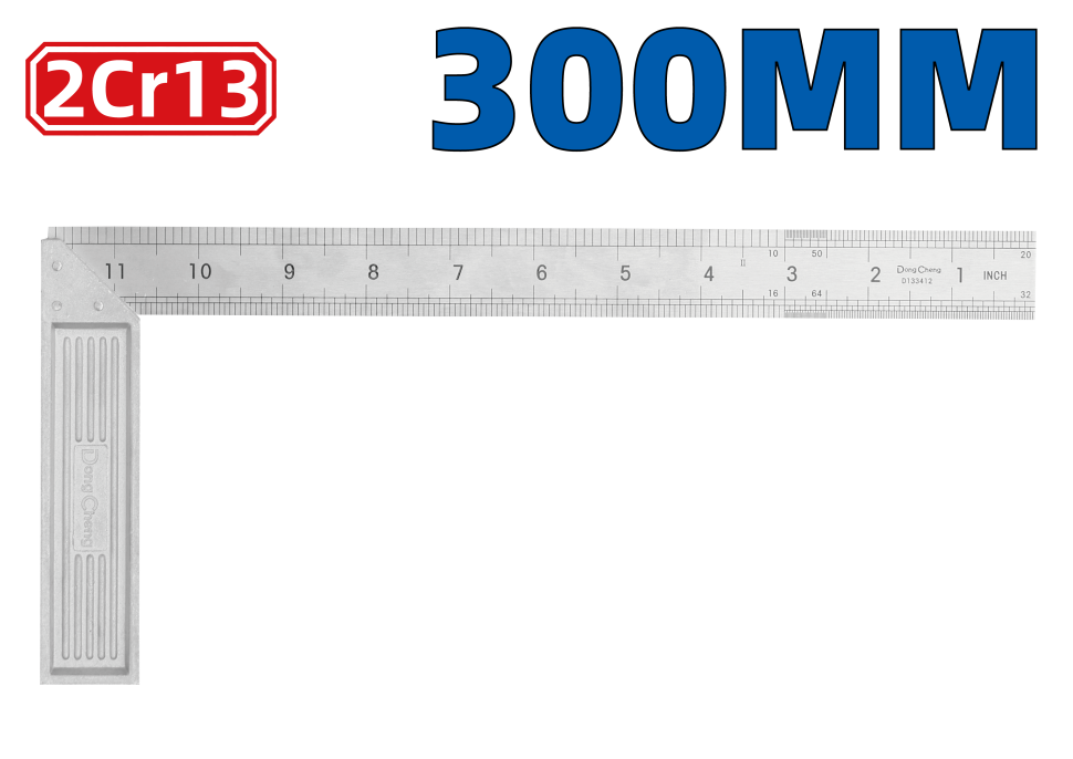 Угольник строительный 300 мм HD133412