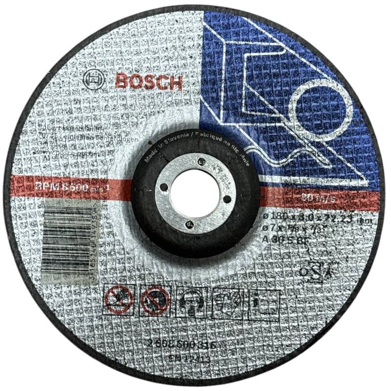 Диск обдирочный по металлу (180x3x22.2mm) 2608600316 Bosch