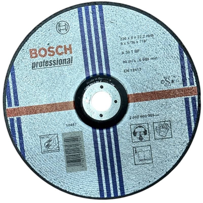 Диск обдирочный по металлу (230x8x22.2mm) 2608600386 Bosch