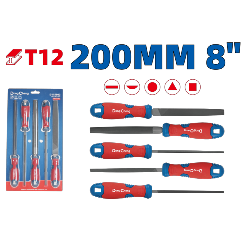 Набор напильников 200 мм / 8" HD115902 Набор напильников 200 мм / 8" HD115902