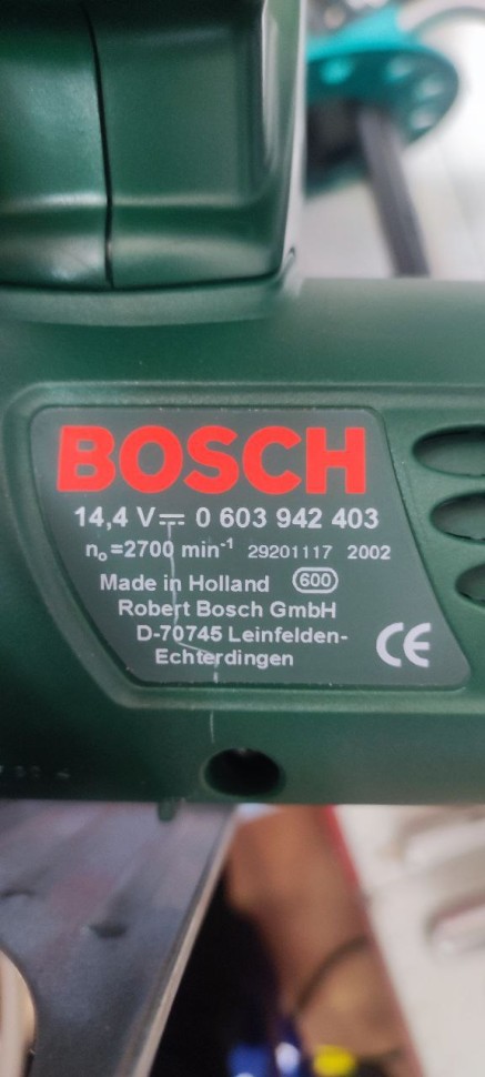 Аккумуляторная дисковая пила 0603942403 Bosch PKS 14,4 V