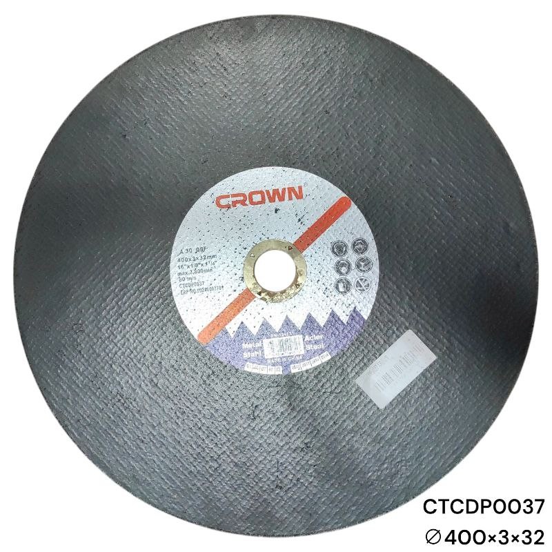 Отрезной круг по металлу (400x3x32mm) CTCDP0037 CROWN