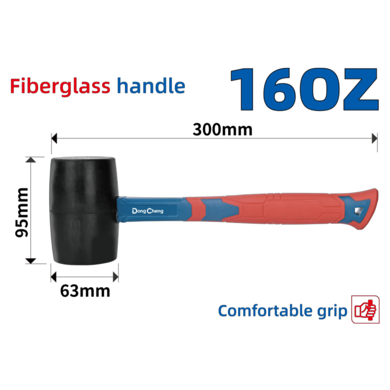 Киянка резиновая 16 oz HD101801