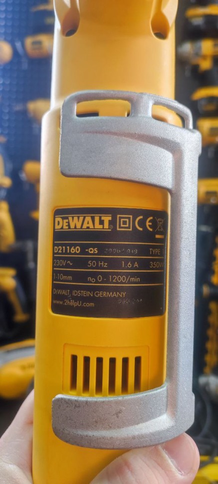 Дрель безударная D21160 DeWALT