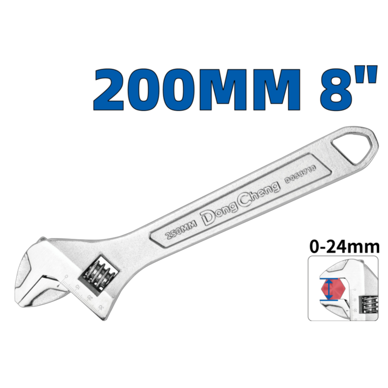 Ключ разводной 8" HD053708 Ключ разводной 8" HD053708