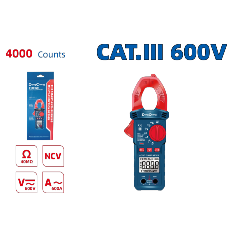 Клещи токоизмерительные AC модель 4000 HD150120 Клещи токоизмерительные AC модель 4000 HD150120