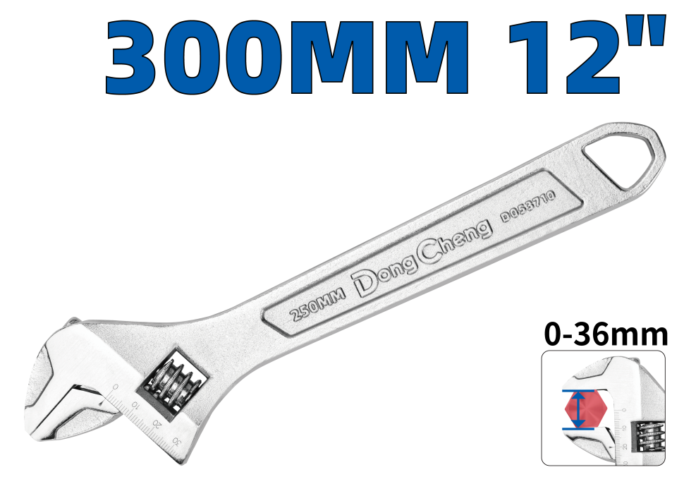 Ключ разводной 12" HD053712 Ключ разводной 12" HD053712