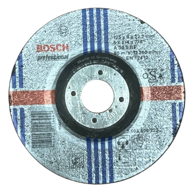 Диск обдирочный по металлу (125x6x22.2mm) 2608600223 Bosch