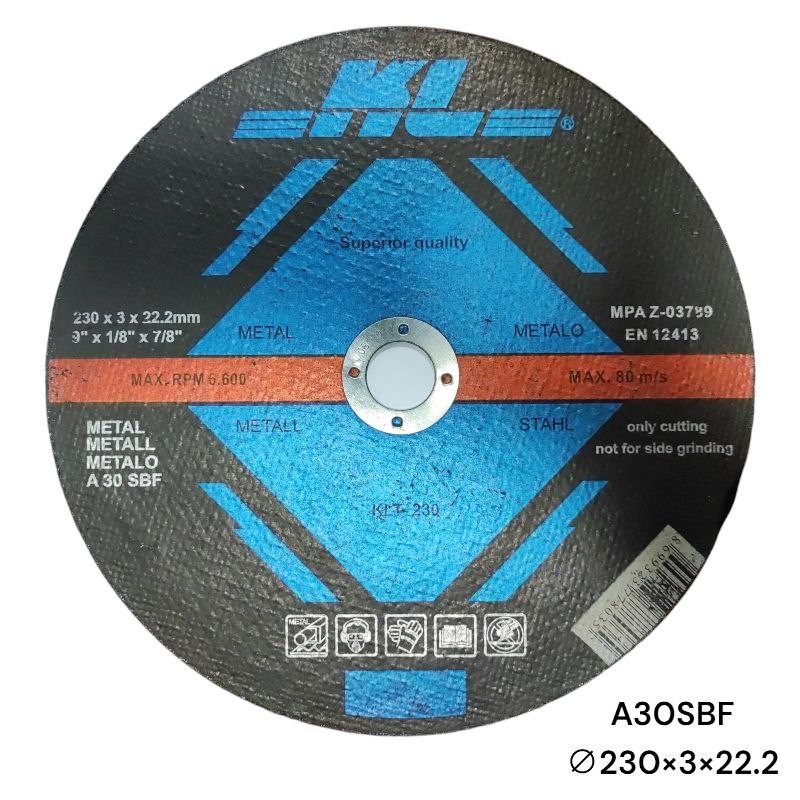 Отрезной круг по металлу (230x3x22.2mm) Z-03789 KL