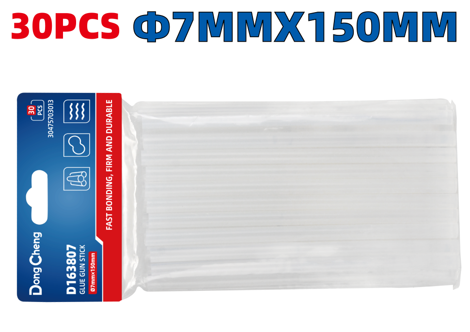 Клеевые стержни Ø7×150 мм 30 шт HD163807