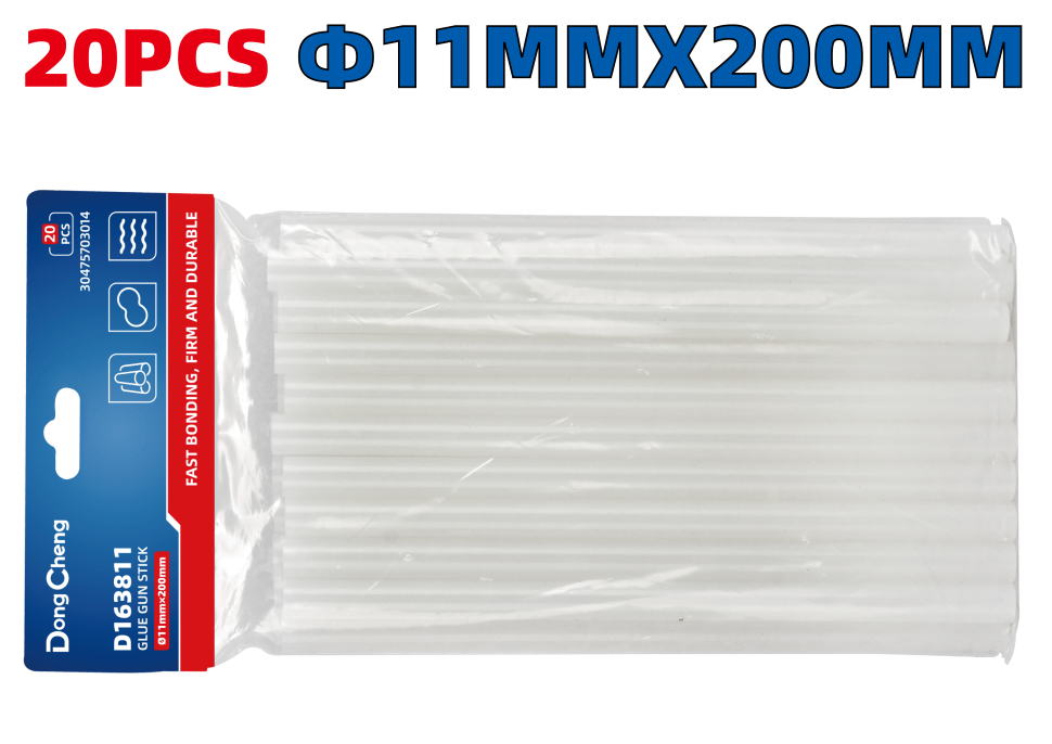 Клеевые стержни Ø11×200 мм 20 шт HD163811