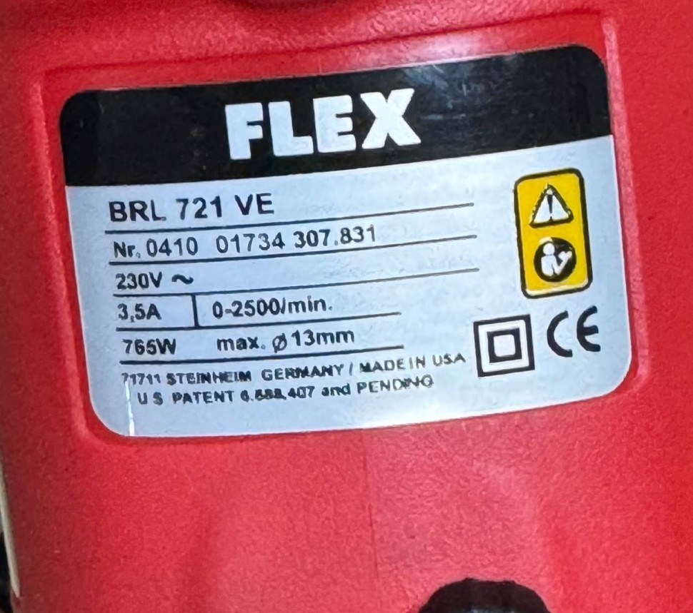 Дрель-шуруповерт BRL721VE FLEX