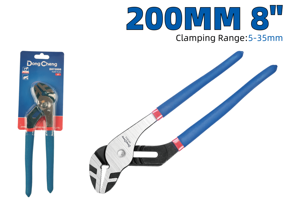 Переставные клещи 8" HD072008 Переставные клещи 8" HD072008