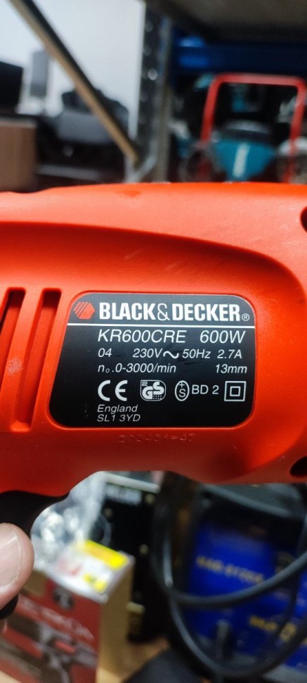 Дрель+набор принадлежности B&D KR600KIT