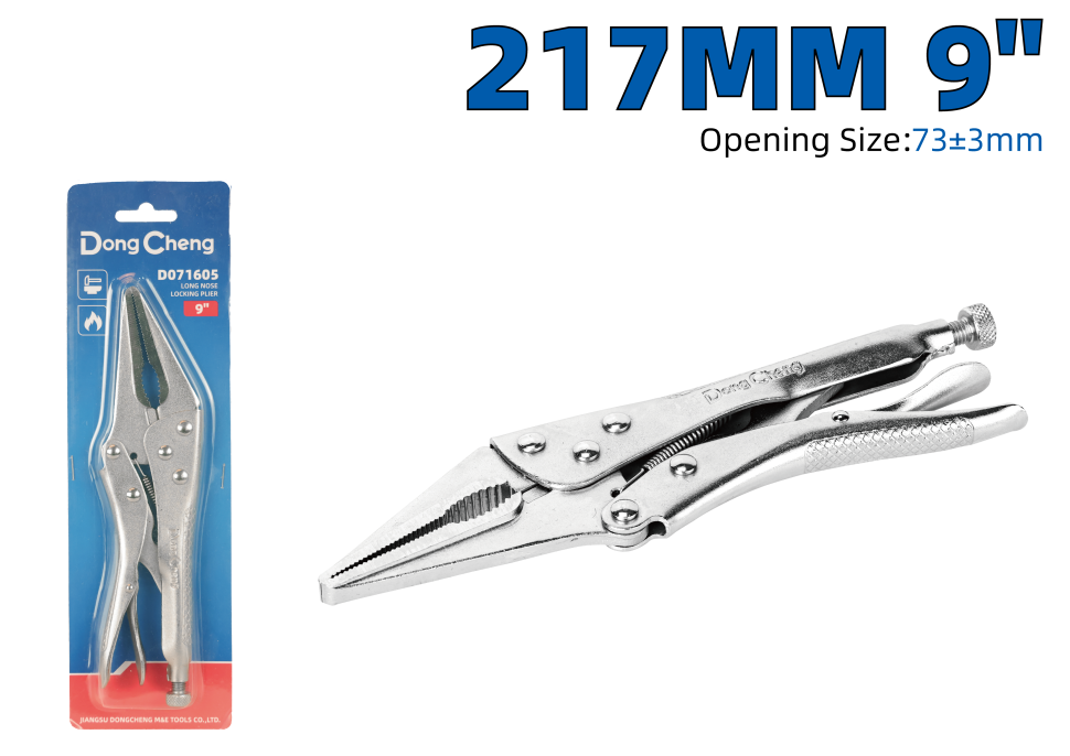 Зажимные длинногубцы 9" HD071605 Зажимные длинногубцы 9" HD071605