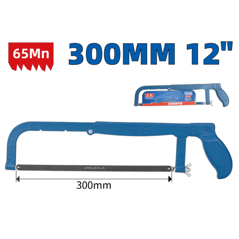 Телескопическая рамка ножовки 300 мм / 12" HD121312