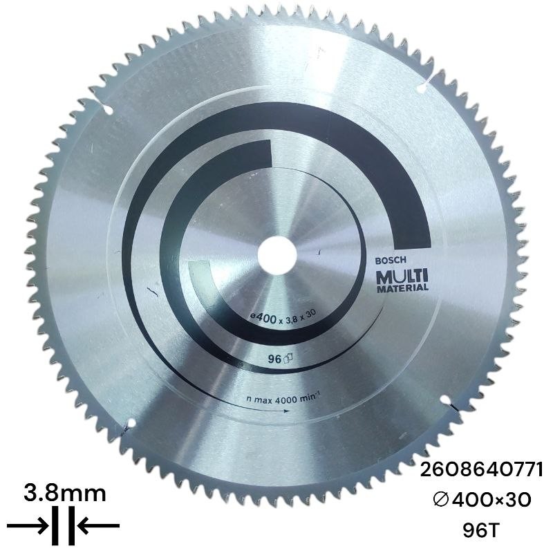 Диск пильный по дереву (400х3.8х30мм; 96зуб.) 2608640771 Bosch