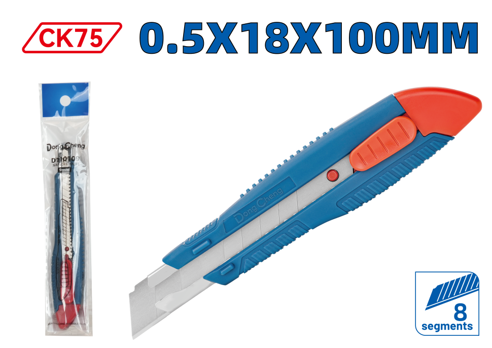 Нож сегментный 18 мм HD110118 Нож сегментный 18 мм HD110118