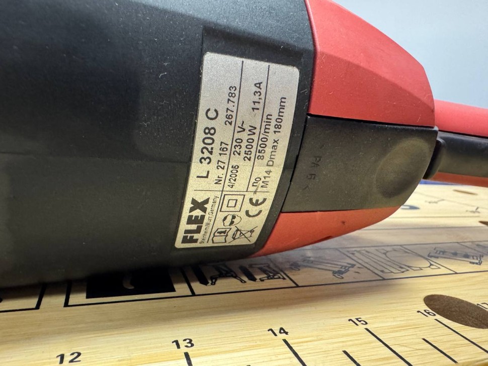 Угловая шлифовальная машина L3208C FLEX Ø180mm