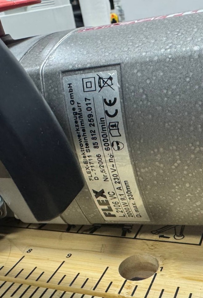 Угловая шлифовальная машина L2106VC FLEX Ø230mm