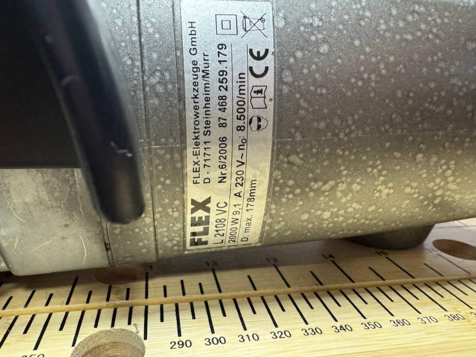 Угловая шлифовальная машина L2108VC FLEX Ø180mm