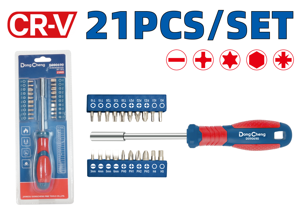 Набор бит 21 шт HD090690 Набор бит 21 шт HD090690