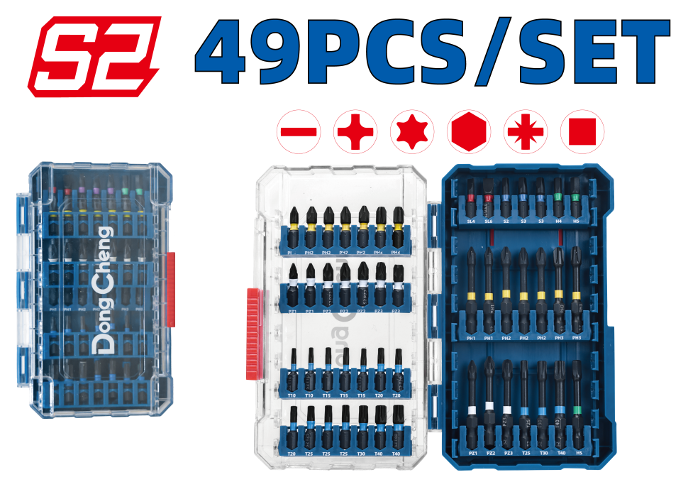 Набор ударных бит 49 шт HD092500 Набор ударных бит 49 шт HD092500