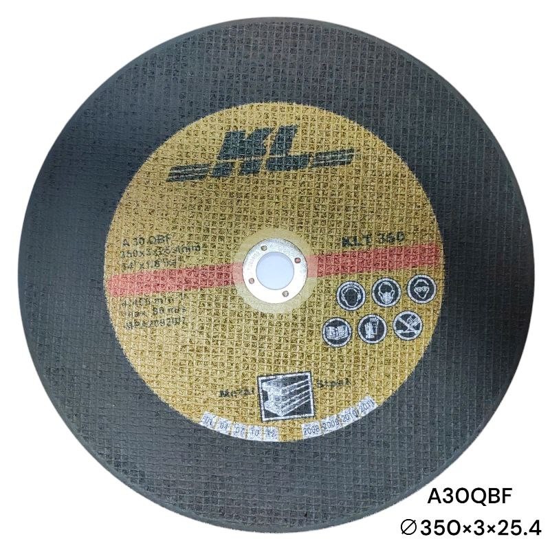 Отрезной круг по металлу (350x3x25.4mm) A30QBF 350 KL