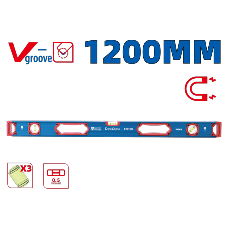 Уровень строительный 1200 мм HD131205