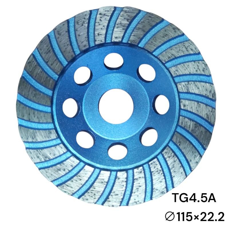 Алмазная шлифовальная чашка (115x22.2mm) TG4.5A KL