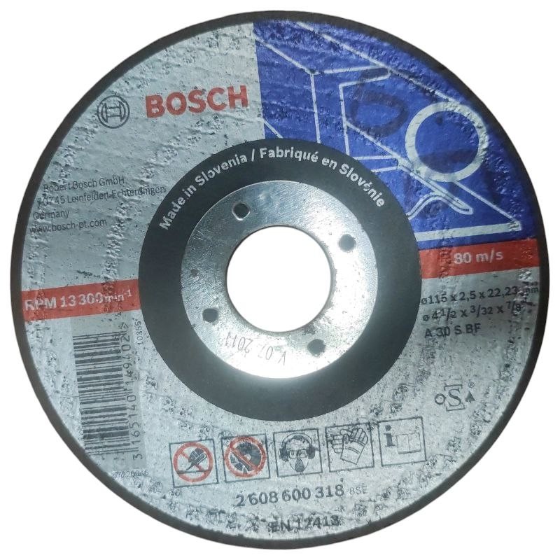 Отрезной круг по металлу (115x2.5x22.2mm) 2608600318 Bosch