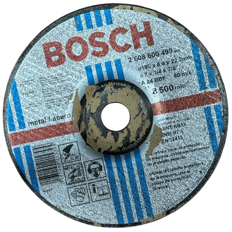 Диск обдирочный по металлу (180x6.4x22.2mm) 2608600499 Bosch
