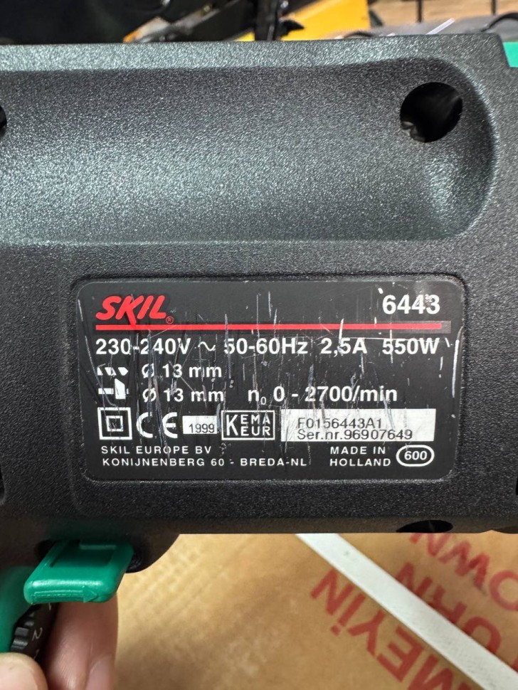 Дрель ударная F0156443A1 SKIL 6443